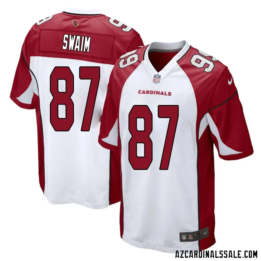 Geoff Swaim No 87 Arizona Cardinals Away Game Jersey Cardinal for Men 1