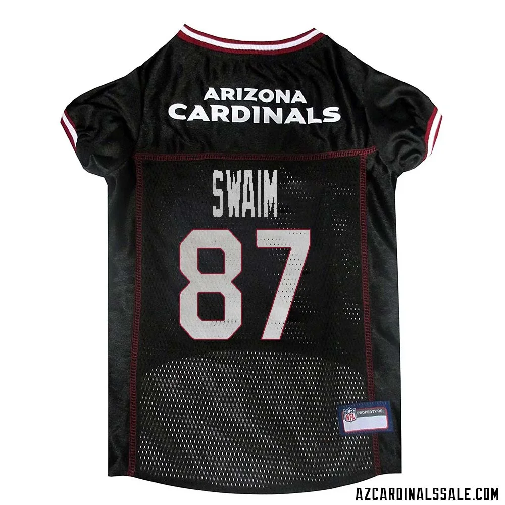 Geoff Swaim No 87 Arizona Cardinals Dog Black Jersey 1