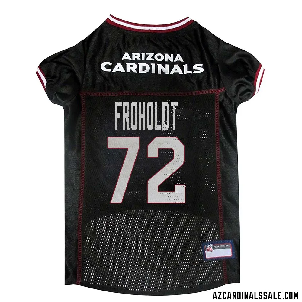 Hjalte Froholdt No 72 Arizona Cardinals Dog Black Jersey 1