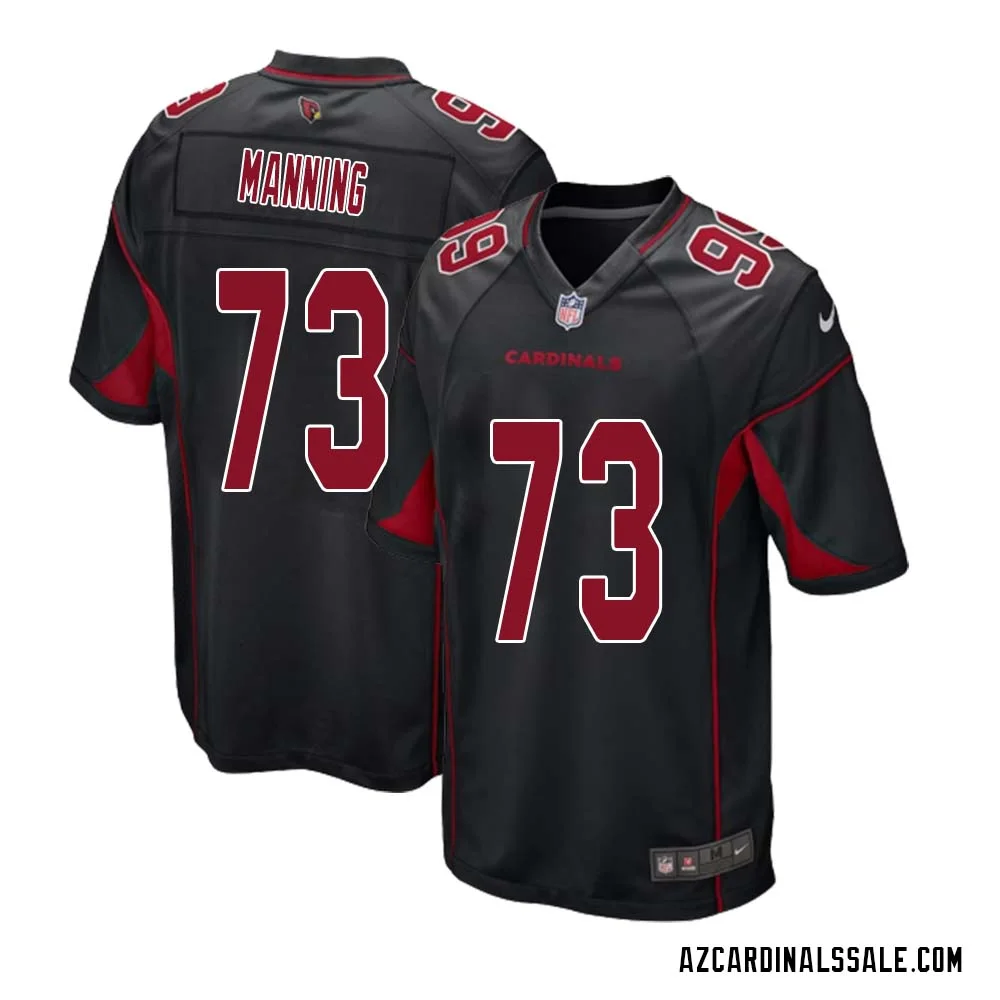 Ilm Manning No 73 Arizona Cardinals Alternate Game Jersey Cardinal for Men 1