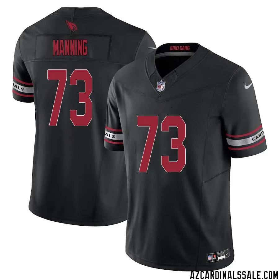 Ilm Manning No 73 Arizona Cardinals Vapor F.U.S.E. Limited Jersey Black 1