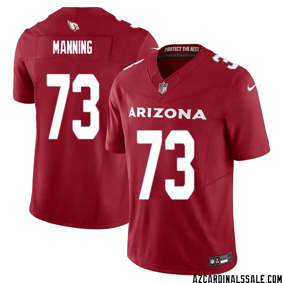 Ilm Manning No 73 Arizona Cardinals Vapor F.U.S.E. Limited Jersey Red