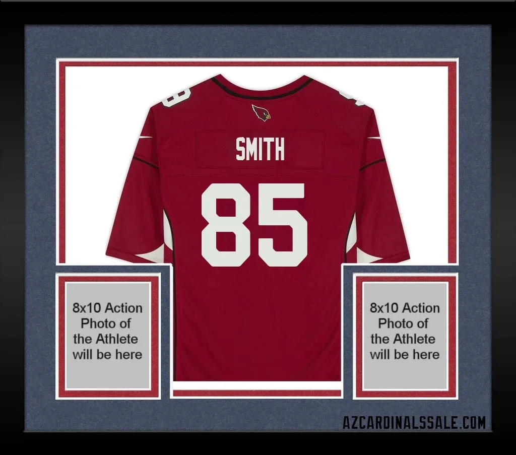 Jackie Smith No 85 Arizona Cardinals Autographed Red Game Jersey 1