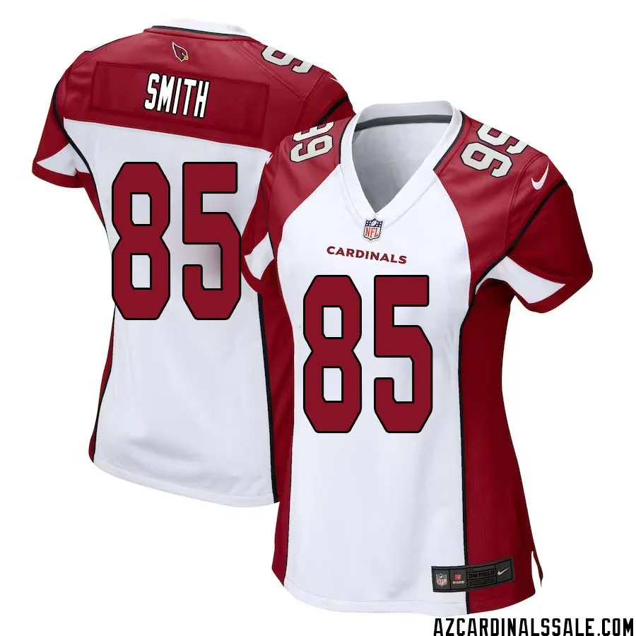Jackie Smith No 85 Arizona Cardinals Away Game Jersey Cardinal for Women