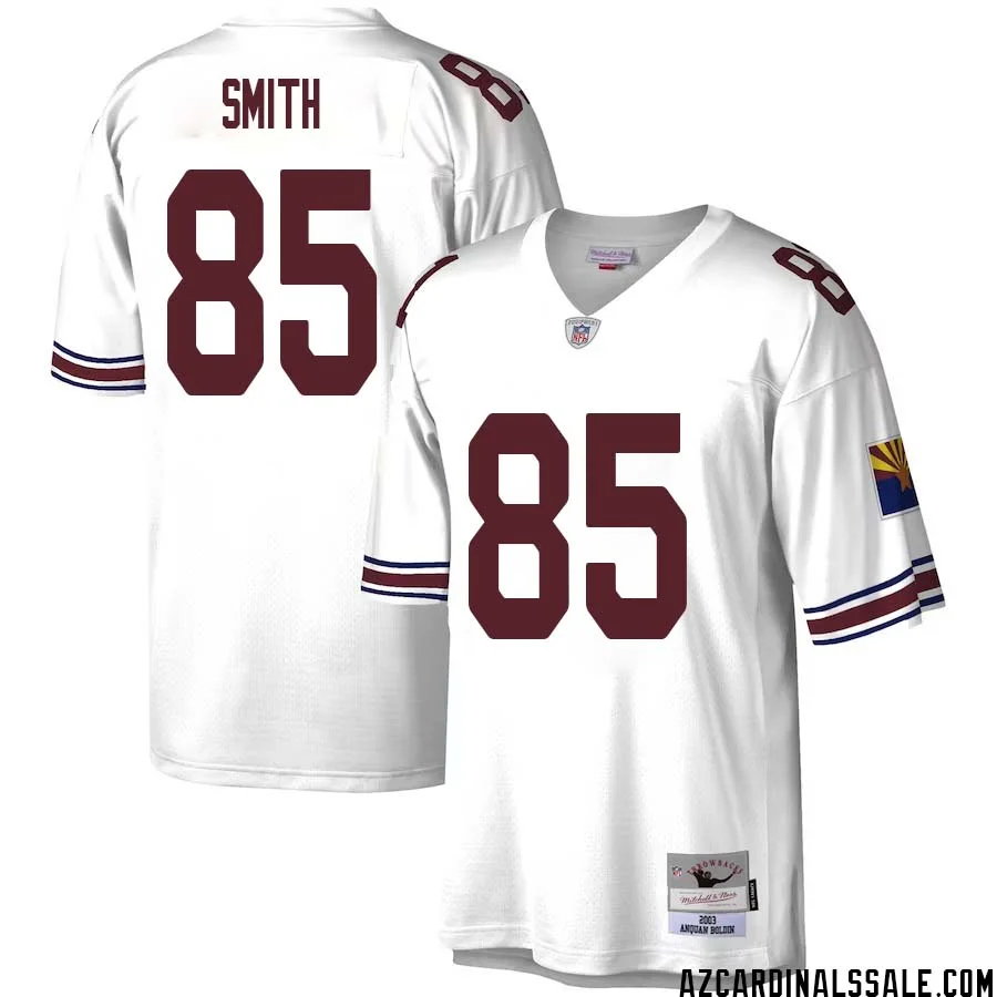 Jackie Smith No 85 Men Mitchell Ness White Arizona Cardinals Legacy Replica Jersey