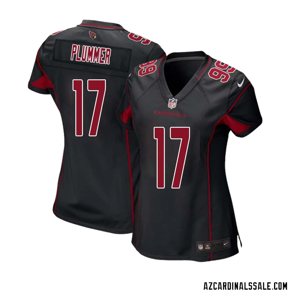 Jake Plummer No 17 Arizona Cardinals Alternate Game Jersey Cardinal for Women 1