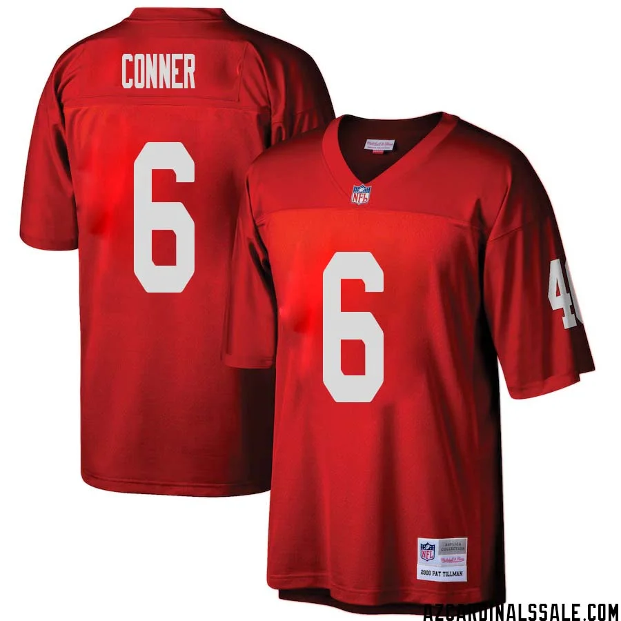 James Conner No 6 Arizona Cardinals Mitchell Ness Big Tall 2000 Retired Player Replica Jersey Red 1