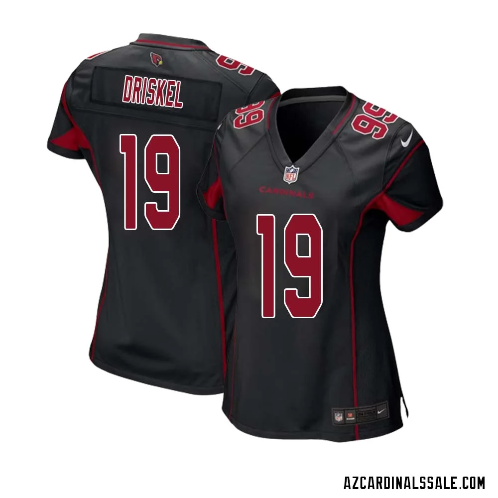 Jeff Driskel No 19 Arizona Cardinals Alternate Game Jersey Cardinal for Women 1