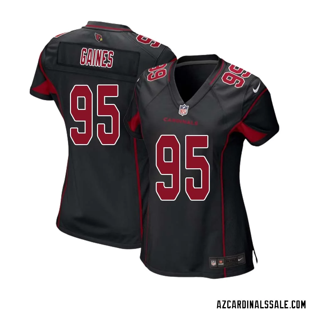 Jon Gaines No 95 Arizona Cardinals Alternate Game Jersey Cardinal for Women 1
