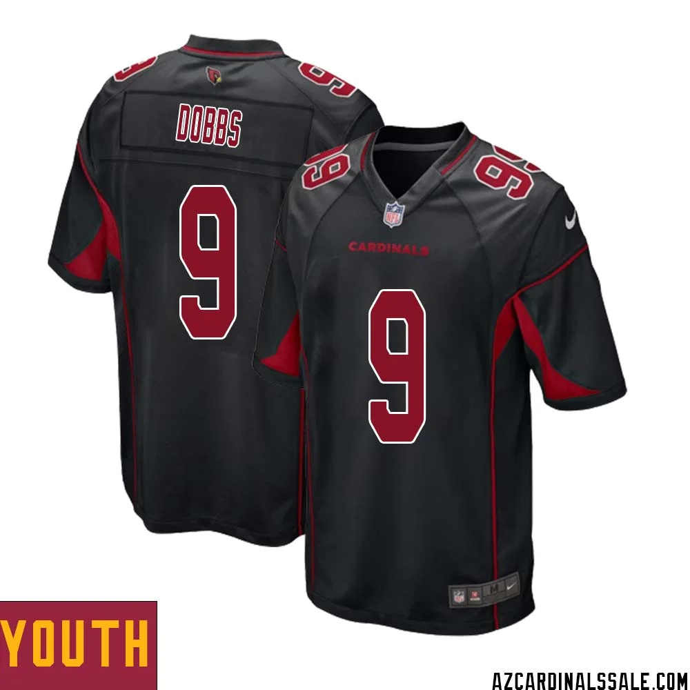 Joshua Dobbs No 9 Arizona Cardinals Alternate Game Jersey Cardinal for Youth