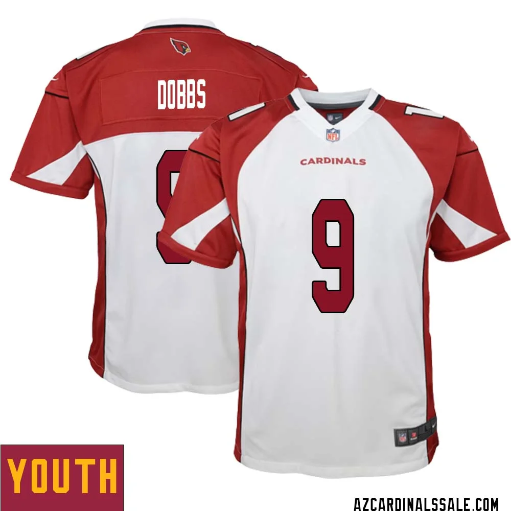 Joshua Dobbs No 9 Arizona Cardinals Away Game Jersey Cardinal for Youth