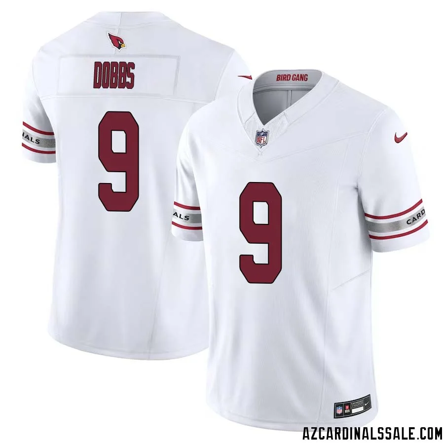 Joshua Dobbs No 9 Arizona Cardinals Vapor F.U.S.E. Limited Jersey White