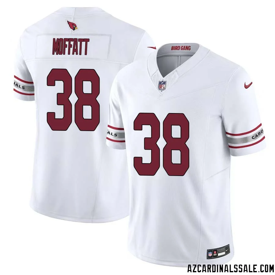 Jovante Moffatt No 38 Arizona Cardinals Vapor F.U.S.E. Limited Jersey White 1