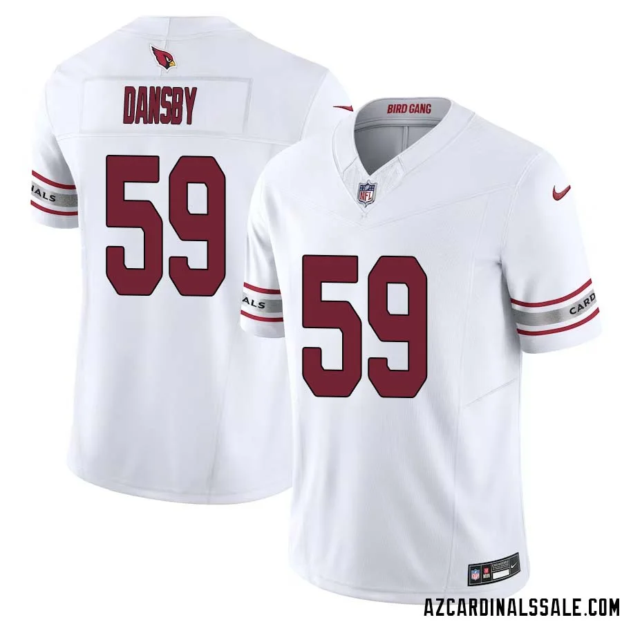 Karlos Dansby No 59 Arizona Cardinals Vapor F.U.S.E. Limited Jersey White