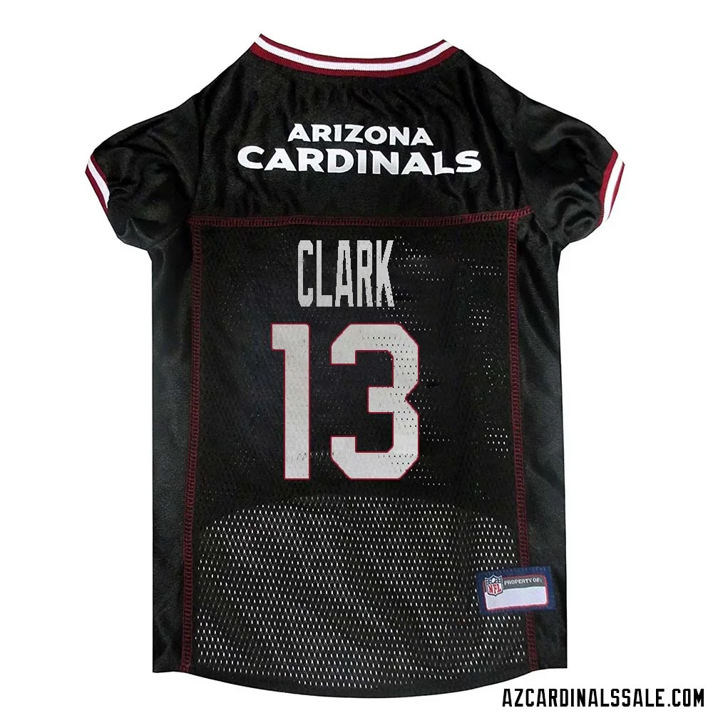 KeiTrel Clark No 13 Arizona Cardinals Dog Black Jersey 1