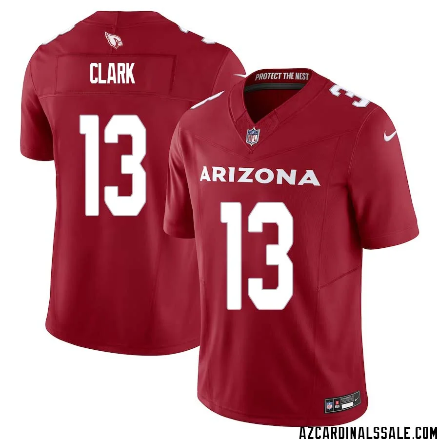 KeiTrel Clark No 13 Arizona Cardinals Vapor F.U.S.E. Limited Jersey Red