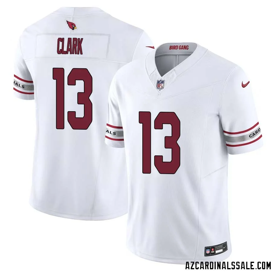 KeiTrel Clark No 13 Arizona Cardinals Vapor F.U.S.E. Limited Jersey White