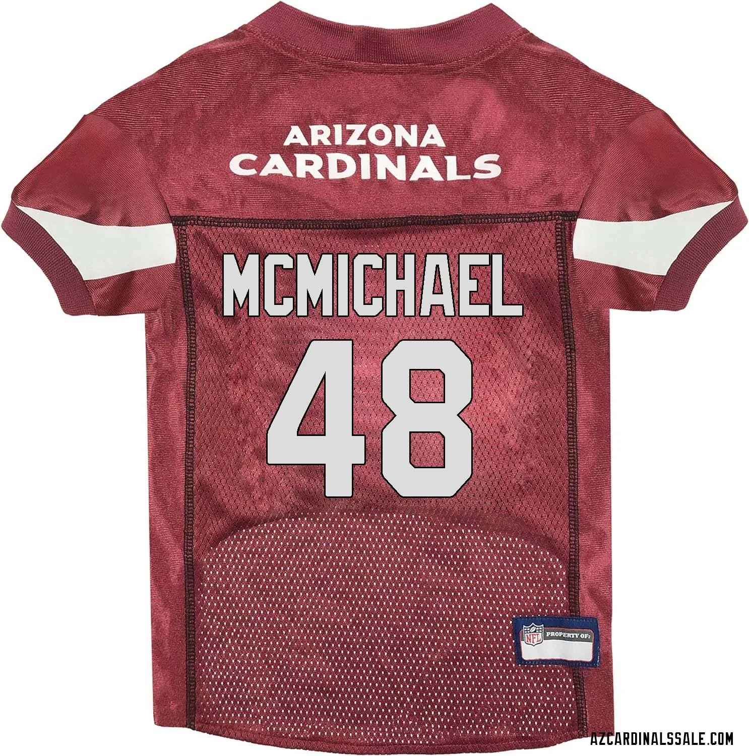 Kyler McMichael No 48 Arizona Cardinals Dog Red Jersey 1
