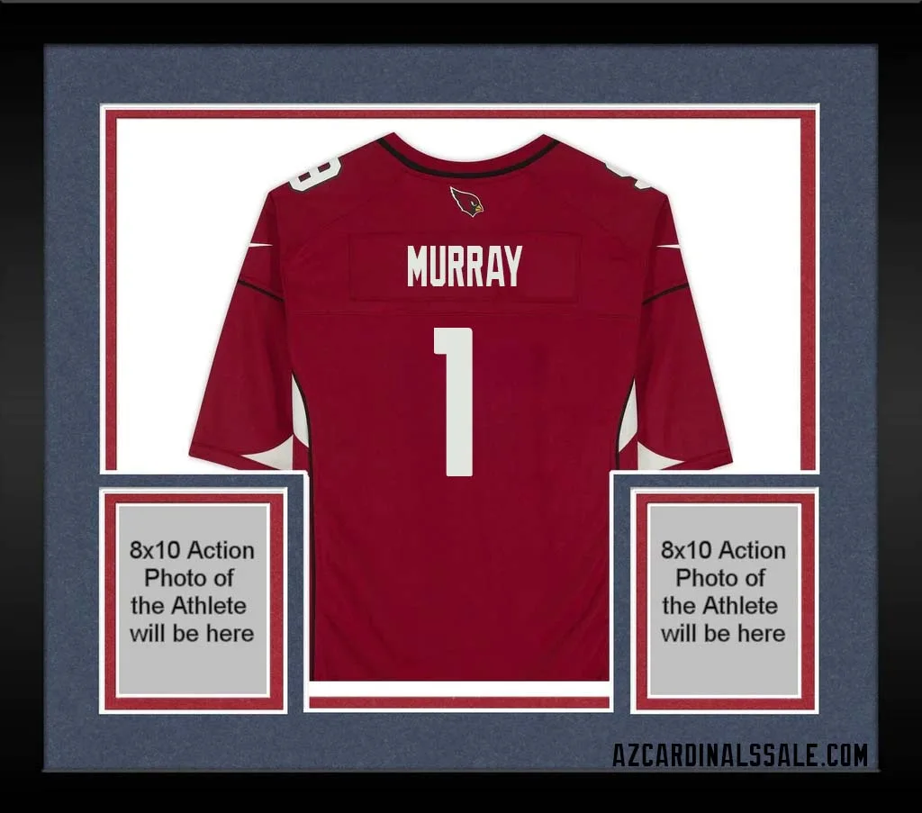 Kyler Murray No 1 Arizona Cardinals Autographed Red Game Jersey