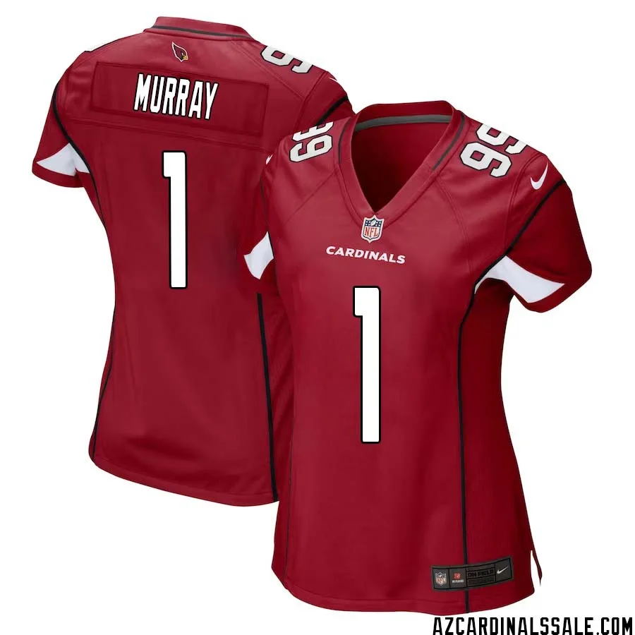 Kyler Murray No 1 Arizona Cardinals Home Game Jersey Cardinal for Women
