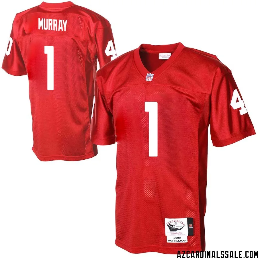 Kyler Murray No 1 Men Arizona Cardinals Mitchell Ness Cardinal Authentic Throwback Jersey