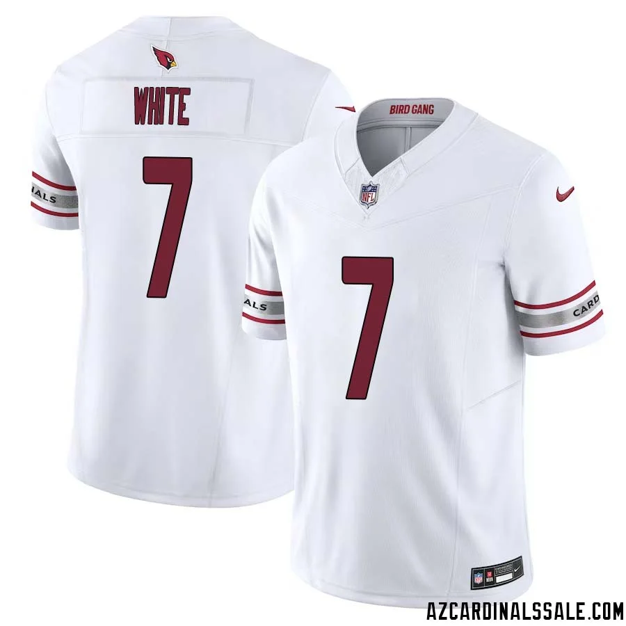 Kyzir White No 7 Arizona Cardinals Vapor F.U.S.E. Limited Jersey White