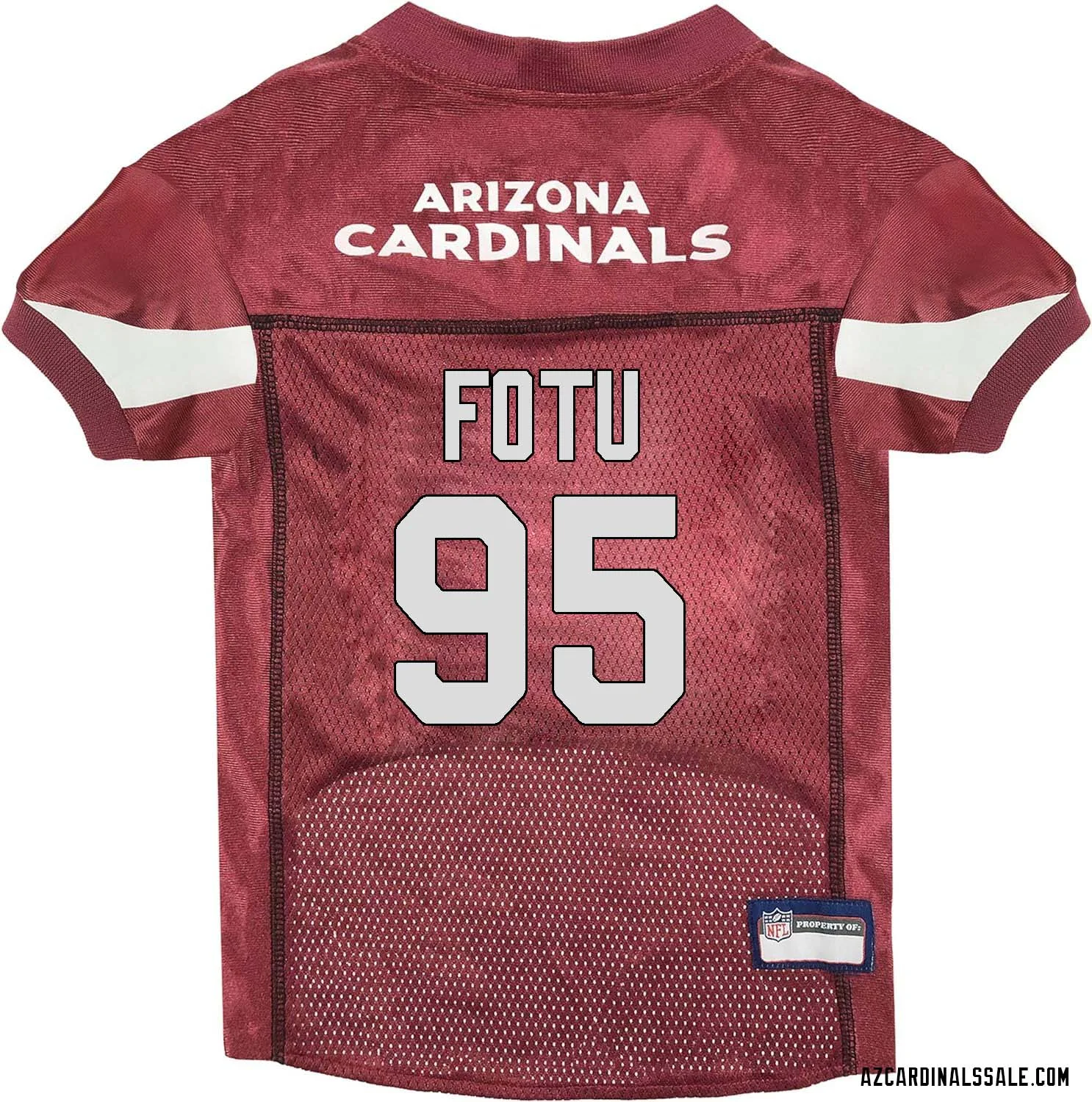 Leki Fotu No 95 Arizona Cardinals Dog Red Jersey 1