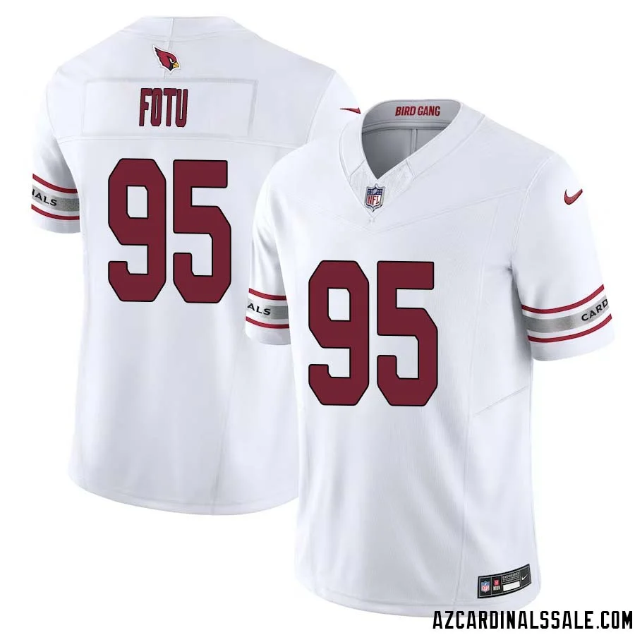 Leki Fotu No 95 Arizona Cardinals Vapor F.U.S.E. Limited Jersey White