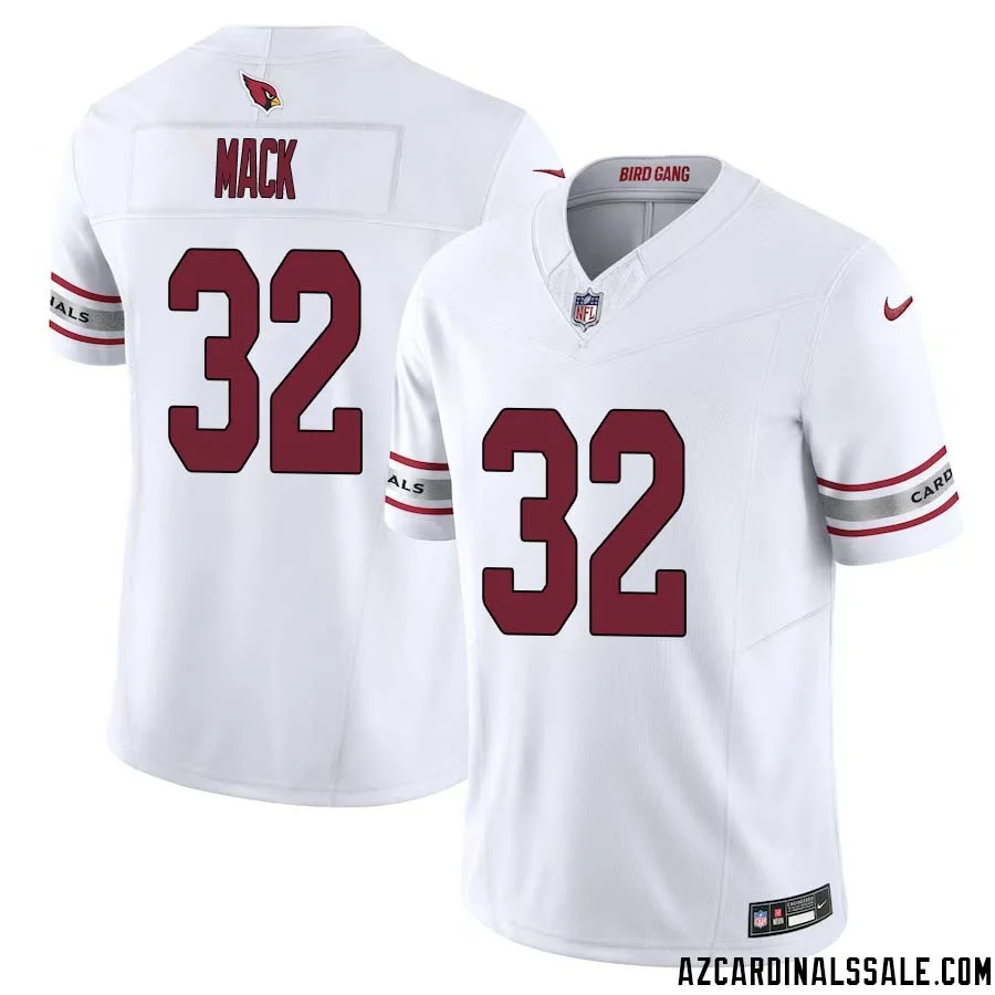 Marlon Mack No 32 Arizona Cardinals Vapor F.U.S.E. Limited Jersey White 1