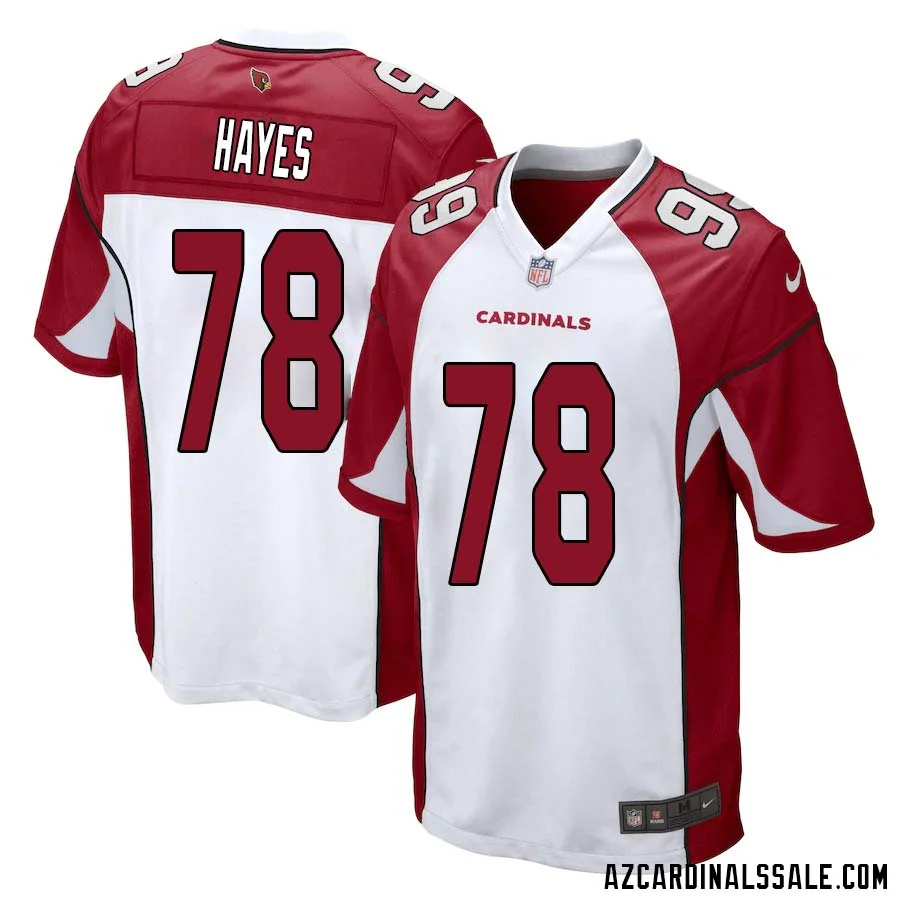 Marquis Hayes No 78 Arizona Cardinals Away Game Jersey Cardinal for Men