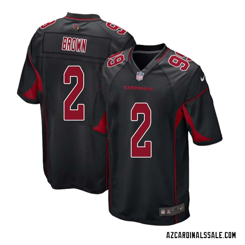 Marquise Brown No 2 Arizona Cardinals Alternate Game Jersey Cardinal for Men 1