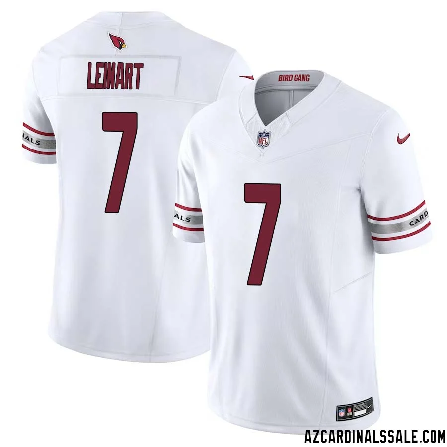 Matt Leinart No 7 Arizona Cardinals Vapor F.U.S.E. Limited Jersey White 1