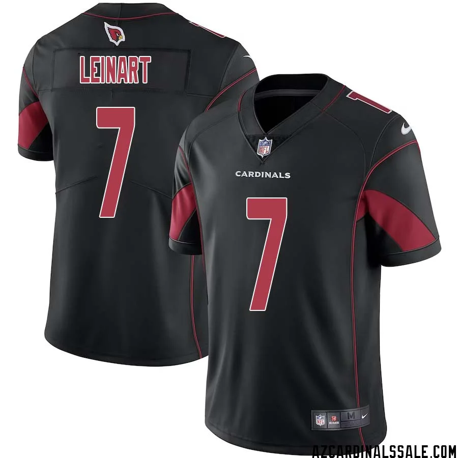 Matt Leinart No 7 Men Black Arizona Cardinals Color Rush Vapor Limited Jersey 1