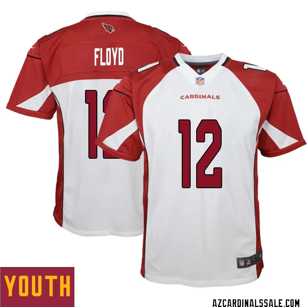 Michael Floyd No 12 Arizona Cardinals Away Game Jersey Cardinal for Youth 1
