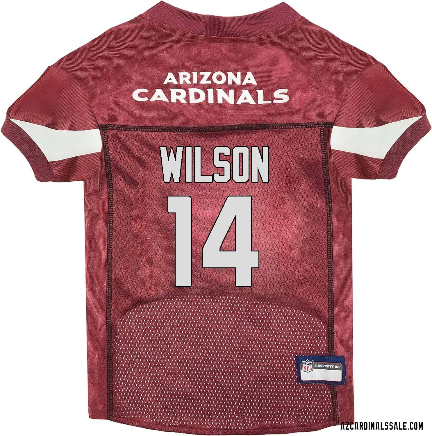 Michael Wilson No 14 Arizona Cardinals Dog Red Jersey 1