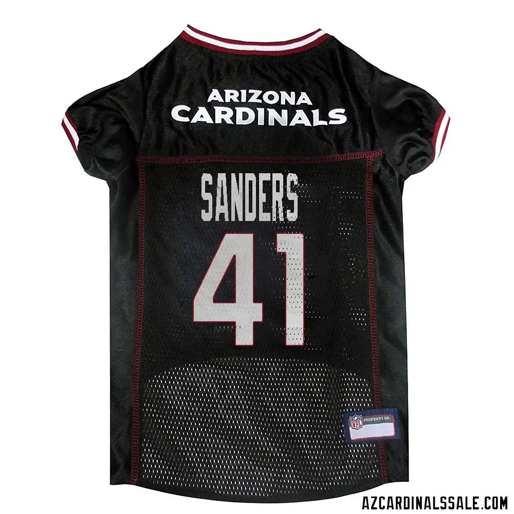Myjai Sanders No 41 Arizona Cardinals Dog Black Jersey 1