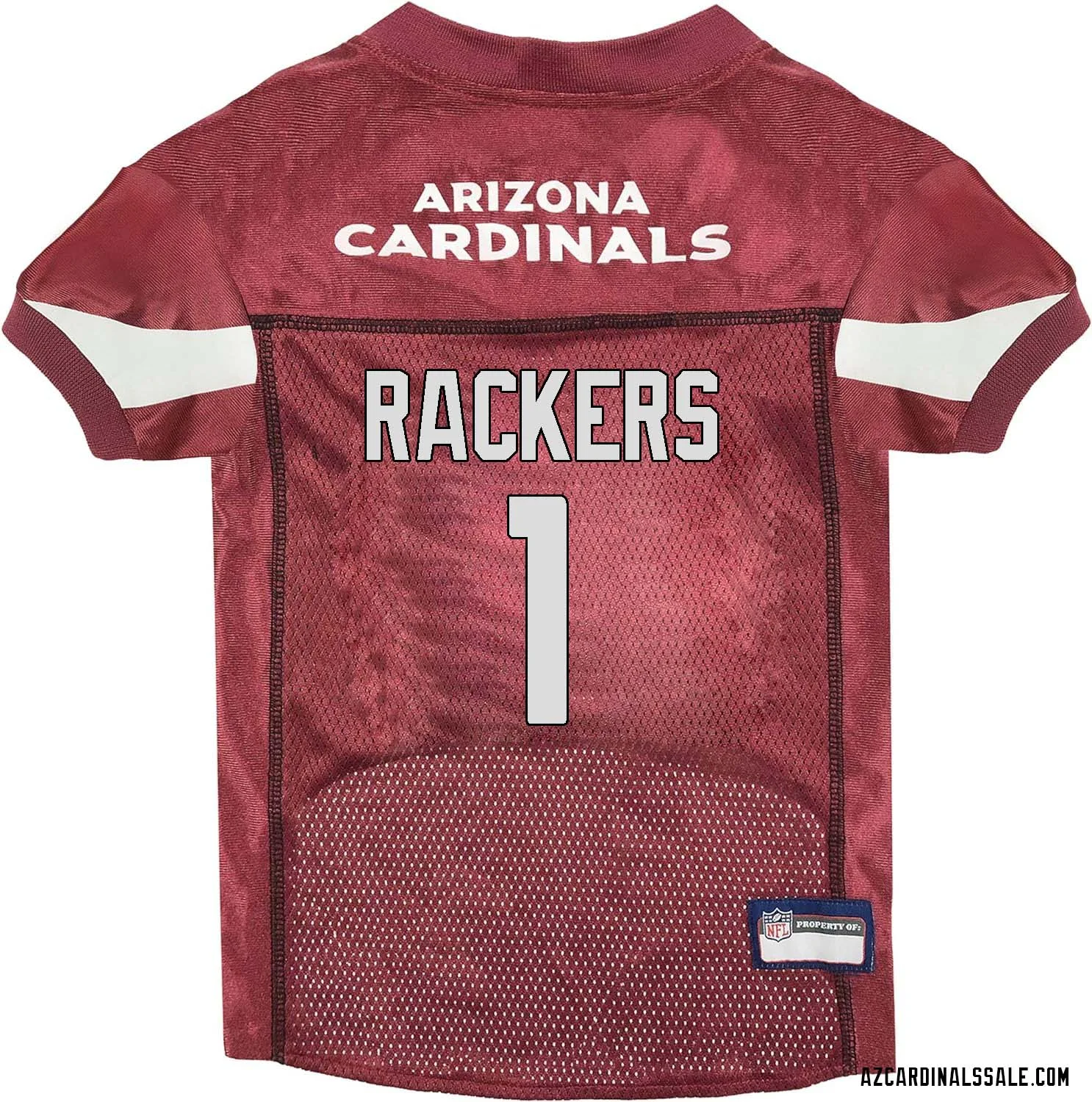 Neil Rackers No 1 Arizona Cardinals Dog Red Jersey 1