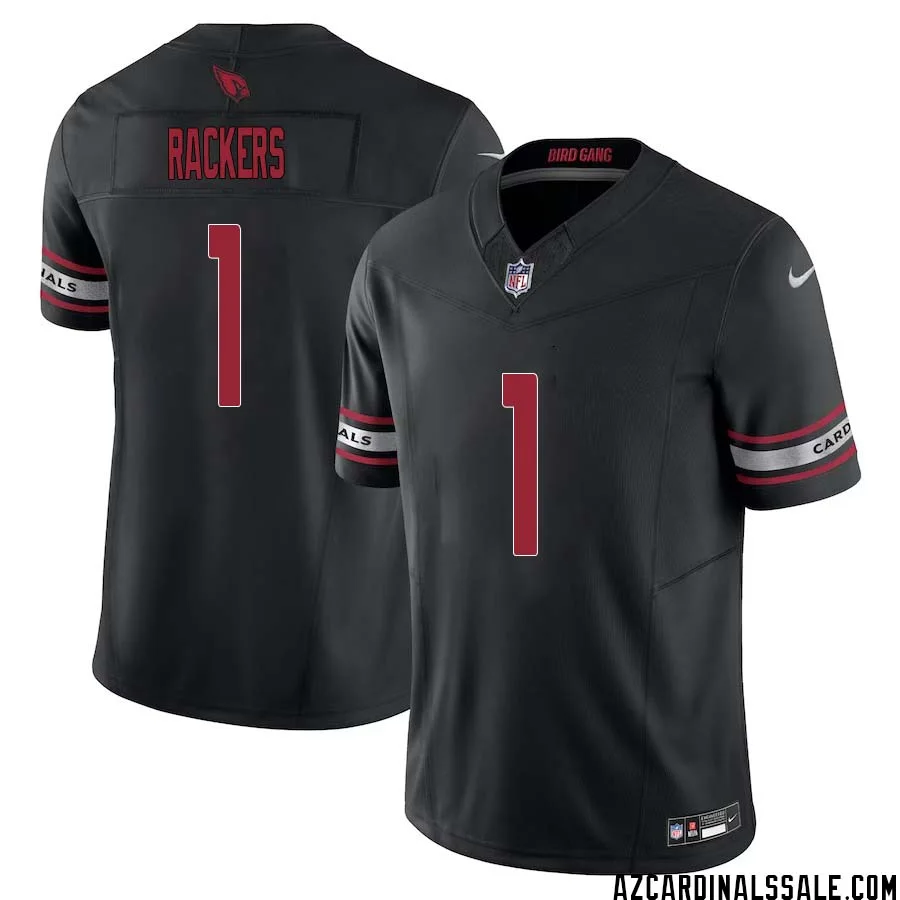 Neil Rackers No 1 Arizona Cardinals Vapor F.U.S.E. Limited Jersey Black 1