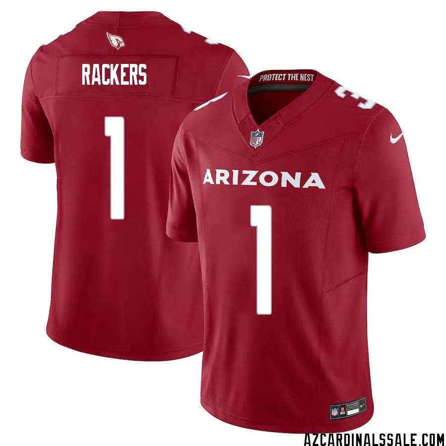 Neil Rackers No 1 Arizona Cardinals Vapor F.U.S.E. Limited Jersey Red 1