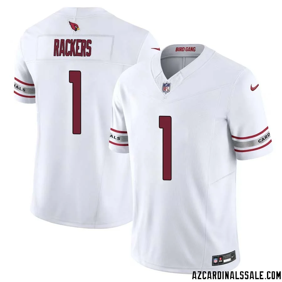 Neil Rackers No 1 Arizona Cardinals Vapor F.U.S.E. Limited Jersey White