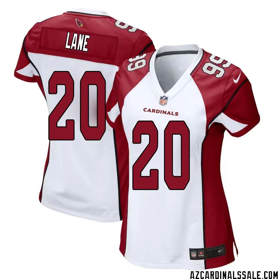 Night Train Lane No 20 Arizona Cardinals Away Game Jersey Cardinal for Women 1