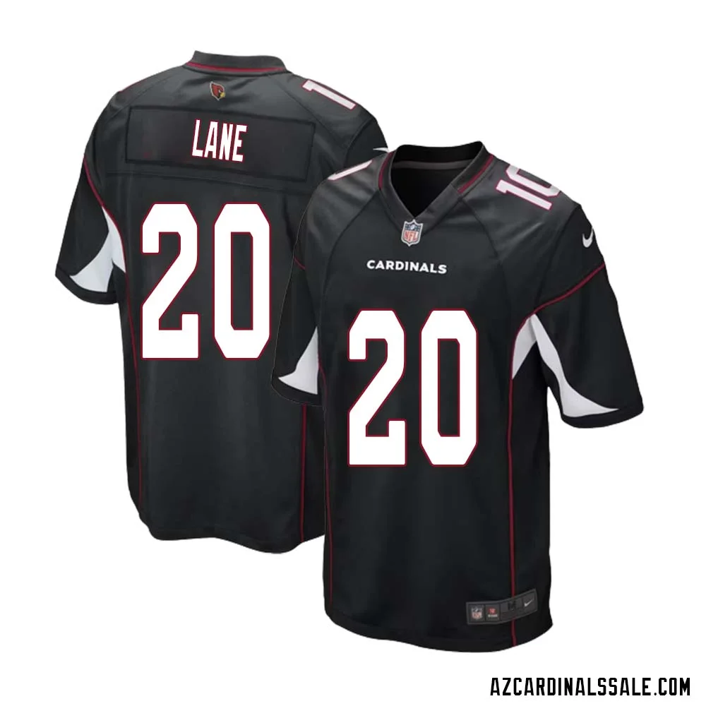 Night Train Lane No 20 Arizona Cardinals Black Alternate Game Jersey Cardinal for Men