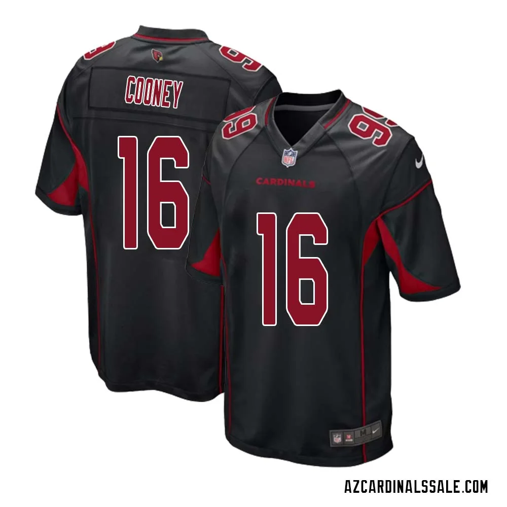 Nolan Cooney No 16 Arizona Cardinals Alternate Game Jersey Cardinal for Men 1