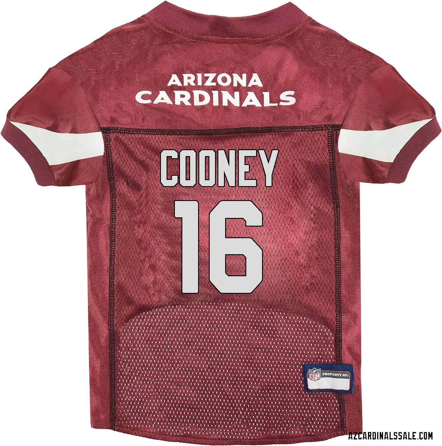 Nolan Cooney No 16 Arizona Cardinals Dog Red Jersey 1