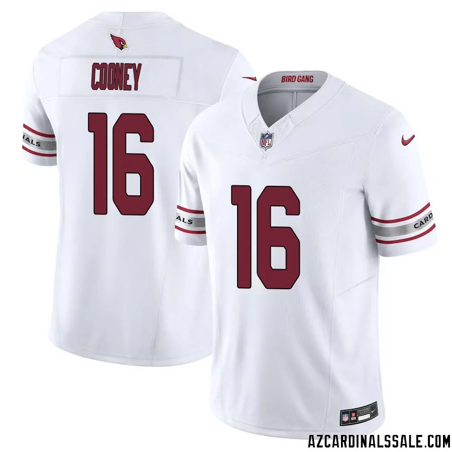 Nolan Cooney No 16 Arizona Cardinals Vapor F.U.S.E. Limited Jersey White 1