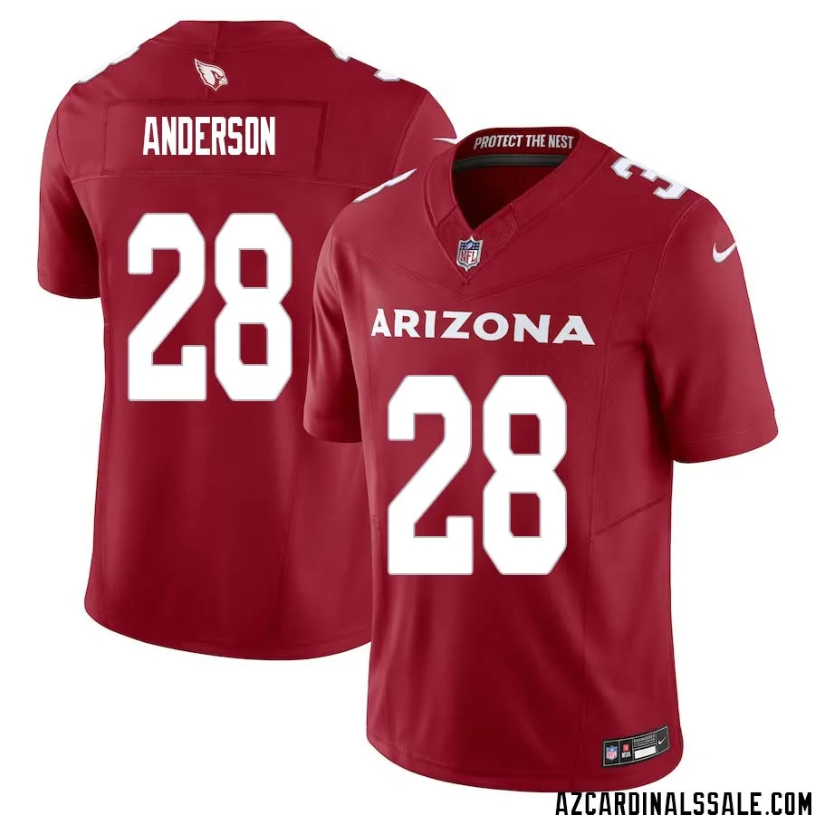 Owen Anderson No 28 Arizona Cardinals Vapor F.U.S.E. Limited Jersey Red 1