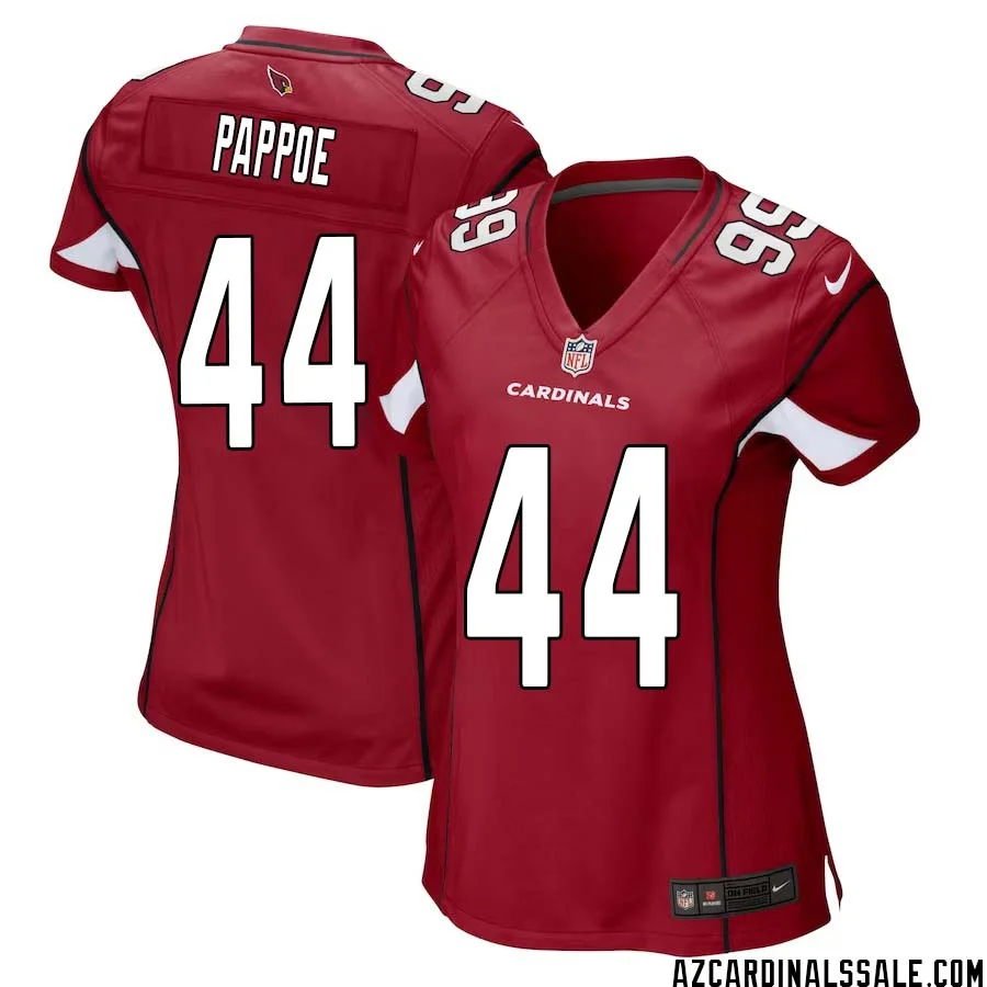 Owen Pappoe No 44 Arizona Cardinals Home Game Jersey Cardinal for Women 1