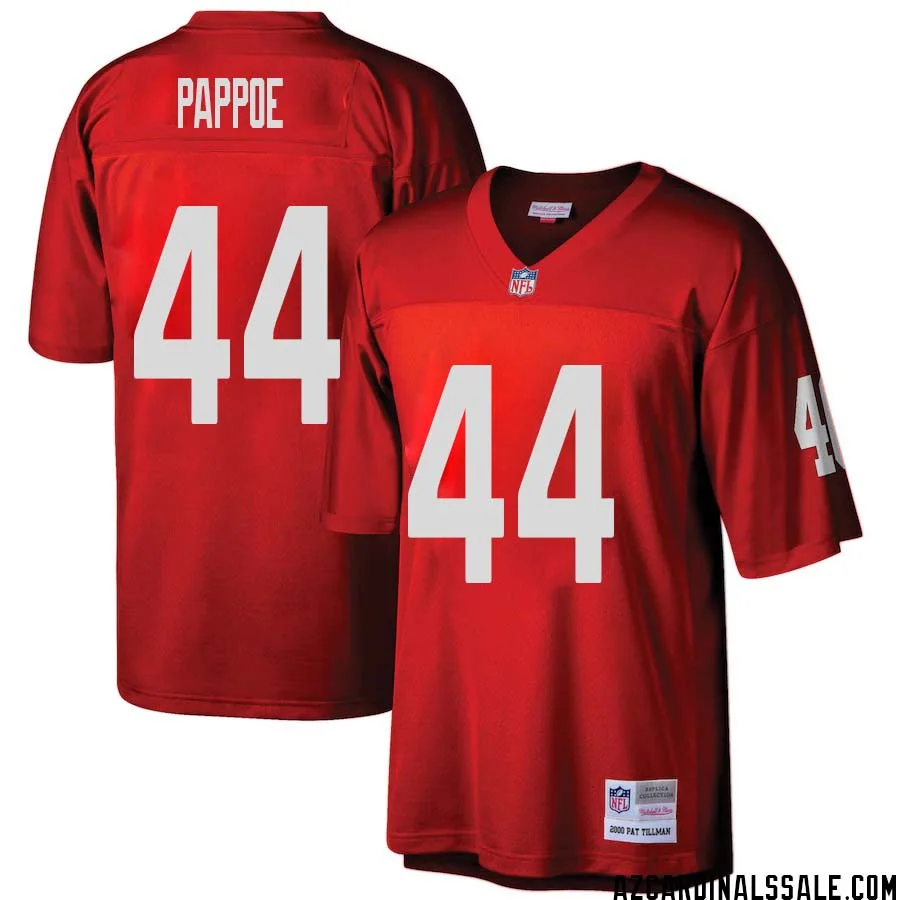 Owen Pappoe No 44 Arizona Cardinals Mitchell Ness Big Tall 2000 Retired Player Replica Jersey Red