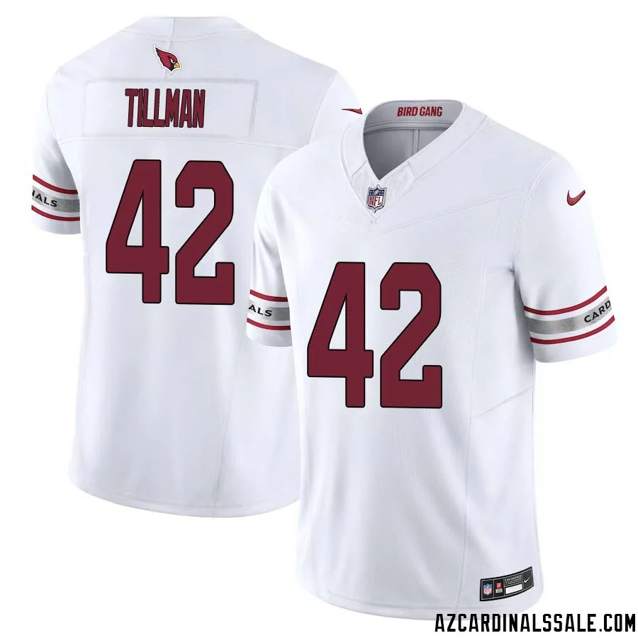 Pat Tillman No 42 Arizona Cardinals Vapor F.U.S.E. Limited Jersey White 1