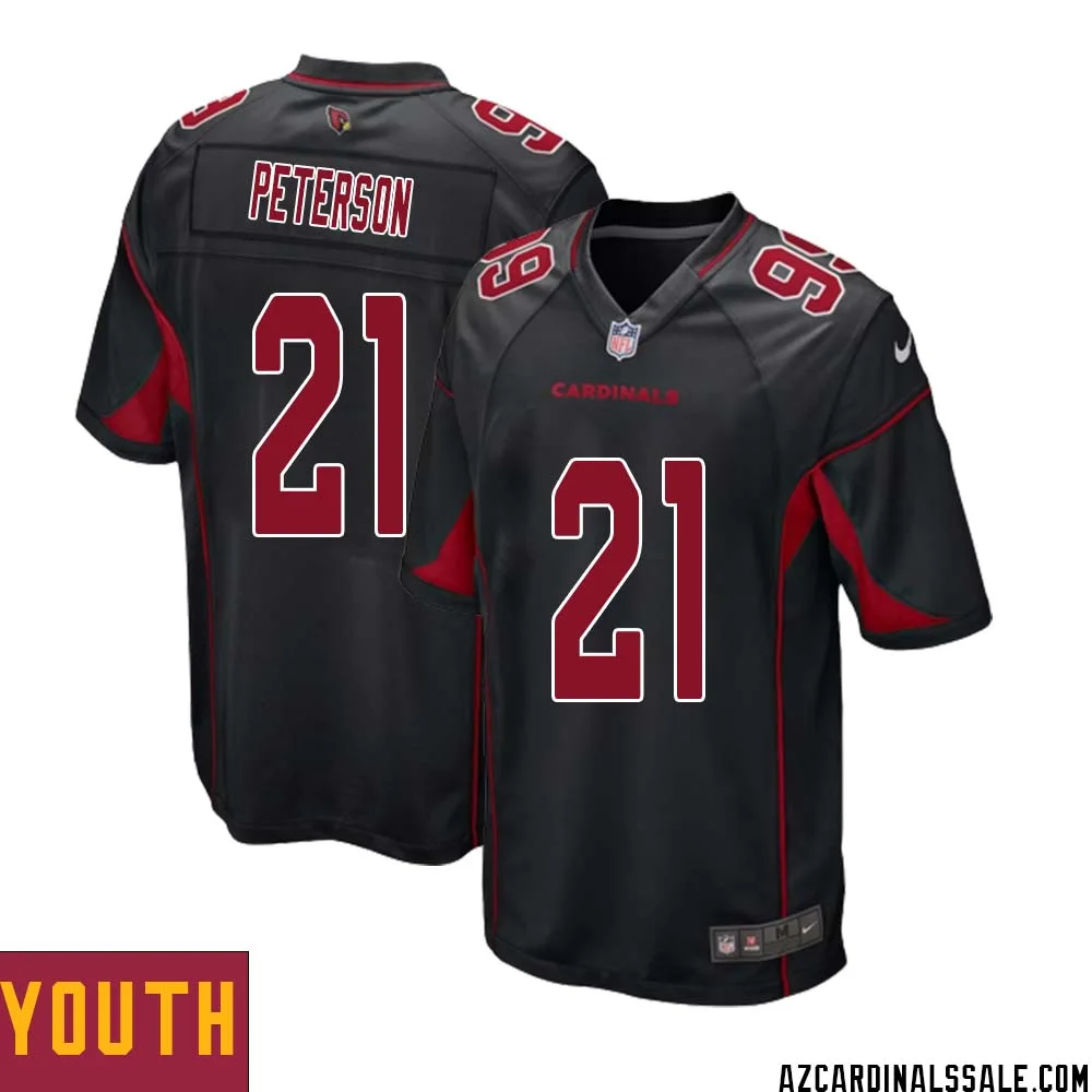 Patrick Peterson No 21 Arizona Cardinals Alternate Game Jersey Cardinal for Youth 1